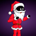Stickman Santa Claus
