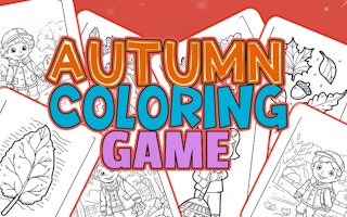 Autumn coloring game