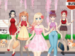Anime dress up game for girls